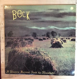 Beck A Western Harvest Field By Moonlight 10 