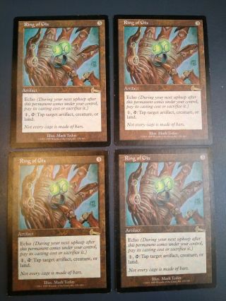 4x Ring Of Gix X4 - Urza 