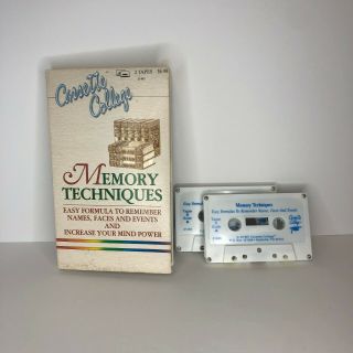 Vintage Cassette College Memory Techniques To Increase Your Mind Power
