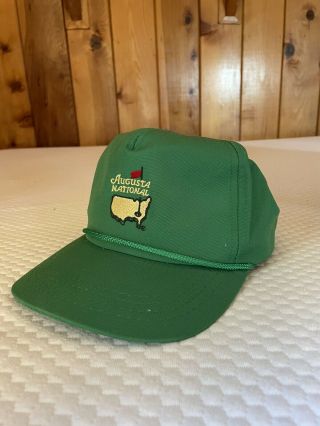 Rare Augusta National Members Pro Shop Rope Hat