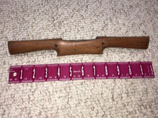 Antique Vintage Wooden Spokeshave,  Well,  Nicely Made