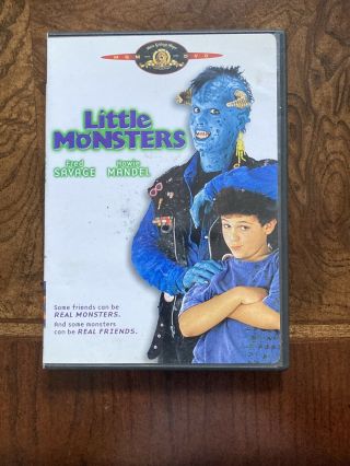 Little Monsters (dvd,  2004) Rare Oop Fred Savage (1989)
