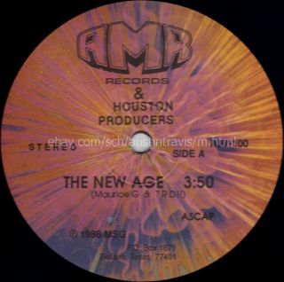 Rare Private Texas Tx Modern Soul Boogie Funk 12 " Maurice G The Age 