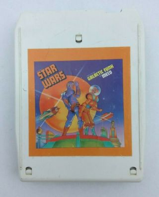 Very Rare Star Wars Galactic Funk Meco 8 Track Tape (not)