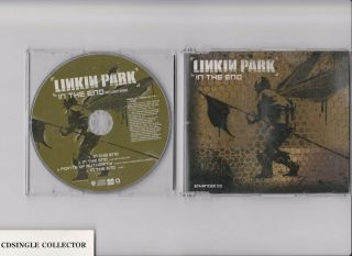 Linkin Park - In The End 4 Track Rare Eu Incl 2 Live,  1 Video