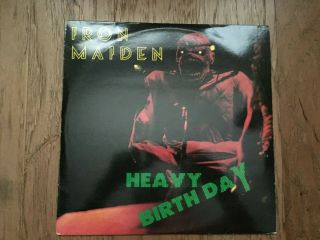 Iron Maiden ‎– Heavy Birthday Rare Recording On Vinyl June 5th 1983