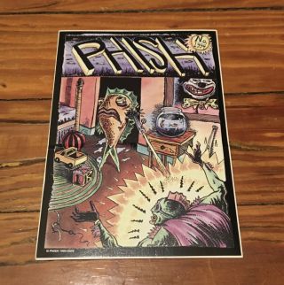 Phish Jim Pollock Sticker Official Drygoods 1994 Rare Trey Vinyl Poster