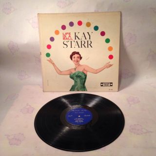 Kay Starr Life Is A Ball (12 " Vinyl Lp Record Uts - 148) Vintage & Rare