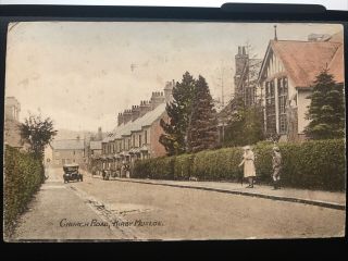 Church Road Kirby Muxloe Leicester Antique Postmark 1932 King George V