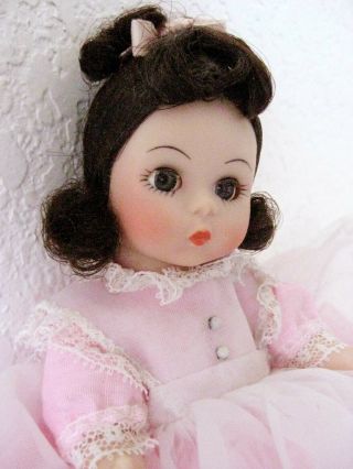 Vintage Madame Alexander - Kins 8” Doll Beth 412 With Box & Pamphlet