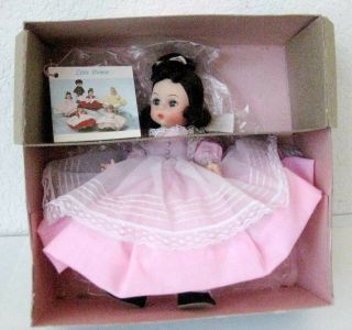 Vintage Madame Alexander - kins 8” Doll BETH 412 with Box & Pamphlet 2