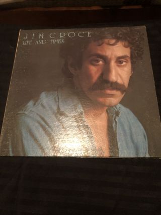 Jim Croce Life And Times 1973 Vinyl Lp.  Singer Folk Rock Near