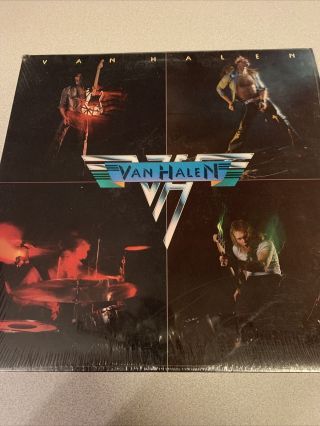 Van Halen Vinyl Lp Self Titled Bsk 3075 No Barcode Vg,  In Shrink Og Inner Rare
