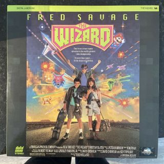 The Wizard Laserdisc Ld Ultra Rare Fred Savage Nintendo Nes