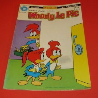 Woody (le Pic) Woodpecker 20 Rare Éditions HÉritage French 1978