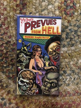 Mad Ron’s Prevues From Hell Beta Rare Horror Not Vhs Obscure Sov Elvira Regional