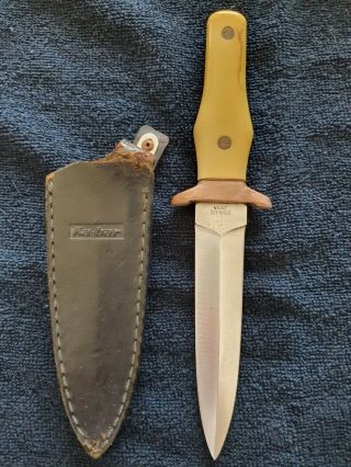 Vintage Rare Ka - Bar 2750 Boot Knife Combat Dagger