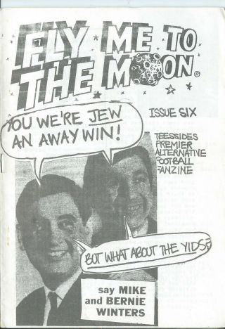 Rare Middlesbrough Football Fanzine Fly Me To The Moon Fmttm Issue Number 6