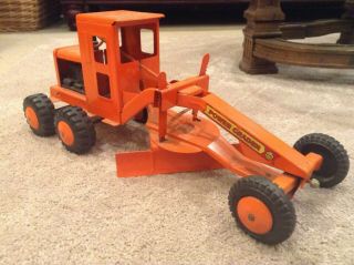 Vintage Marx Power Grader Tractor Toy Rare