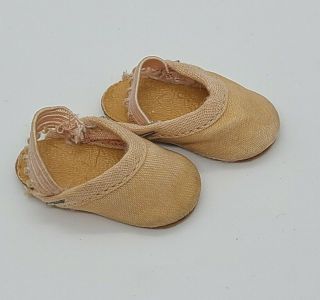 Vintage Satin Ballet Slippers Doll Shoes Shirley Temple Mary Hoyer Mdm Alexander