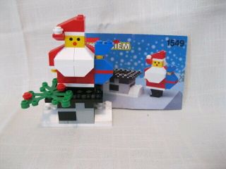 Lego 1549 Santa & Chimney Set
