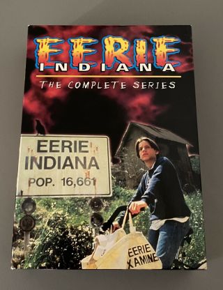 Eerie Indiana Complete Series Dvd Rare Goosebumps Are You Afraid Of The Dark