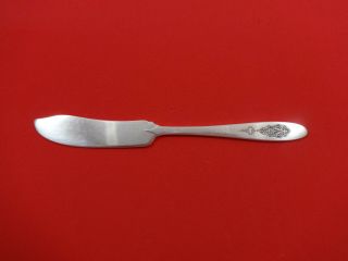 Bird Of Paradise By Community Plate Silverplate Butter Spreader Pointed 6 1/4 "