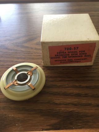 Vintage Bronson Spinning Reel Model 700 Spool - - No.  700 - 57 Nib Nos