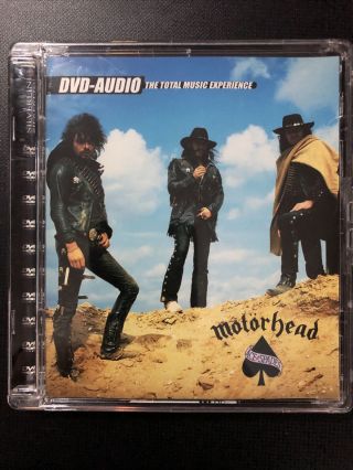 Ace Of Spades - Motorhead.  2003 Silverline Dvd - Audio.  Very Rare