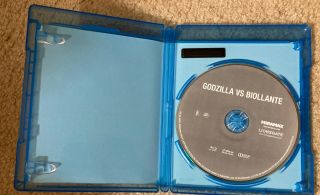 Godzilla Vs.  Biollante (Blu - Ray,  2012,  MiraMax) OOP Rare Out Of Print 3