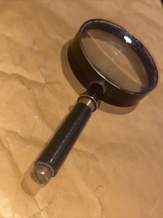Vintage Rare Emil Busch Germany Antique Optics Magnifying Glass Pre Wwii