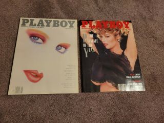 Playboy 1988 May And June Playmate Of The Year India Allen Vintage Don King