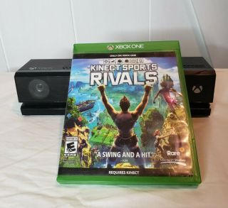 Xbox One Kinect Sports Rivals (rare),  Kinect Sensor - Model 1520 Bundle