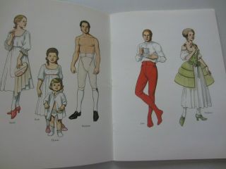 American Family of the Colonial Era Tom Tierney Paper Dolls in Full Color 1983 2