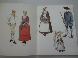 American Family of the Colonial Era Tom Tierney Paper Dolls in Full Color 1983 3