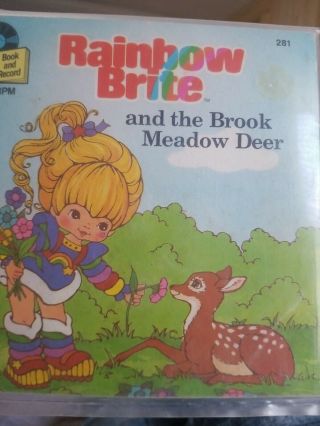 A Little Golden Book Rainbow Brite And The Brook Meadow Deer 80 