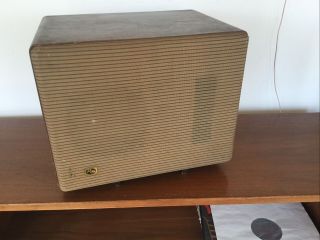 Vintage Rare 1950’s Realistic Radio Shack “realist” Tube Radio Extension Speaker