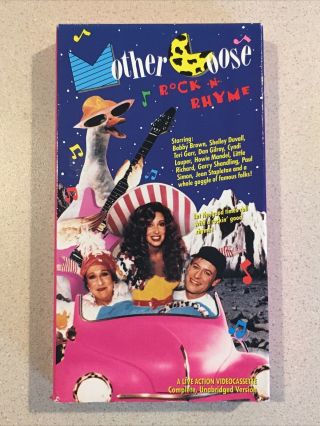 Mother Goose Rock N Rhyme Vhs Rare Shelly Duvall
