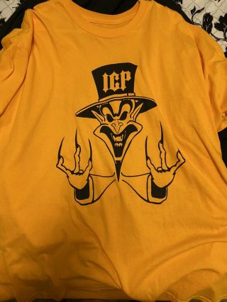 Insane Clown Posse Forks Up Ringmaster Shirt 3x Icp Jokers Card Rare