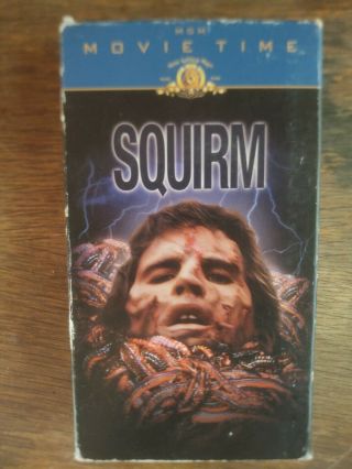 Squirm Vhs 1999 Mgm Movie Time Rare 1976 Pg Horror Thriller Cult