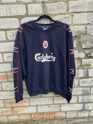 Rare Liverpool Fc Reebok Sweatshirt 1990 