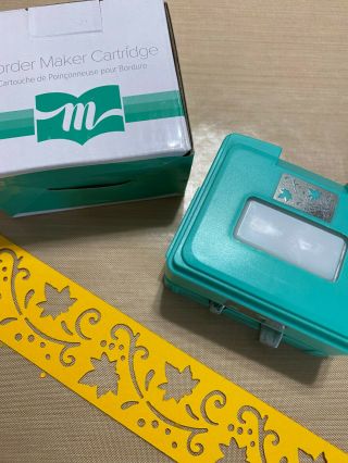 Omfl Leaf Border Maker Punch Cartridge - Use W/creative Memories System Rare