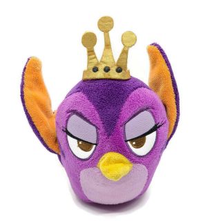 Rare 5 Inch Angry Birds Stella Gale Plush Purple Queen Of Pigs Bendable Tail Htf