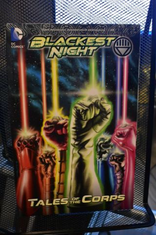 Blackest Night Tales Of The Corps Dc Tpb By Geoff Johns Rare Green Lantern Flash