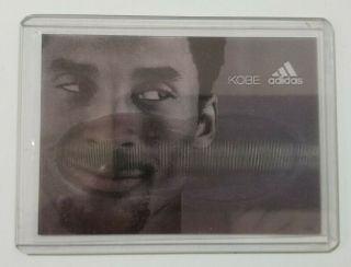 Kobe Bryant Adidas 11.  03.  2000 Athletes World Lenticular Shoe Card 3d Effect Rare