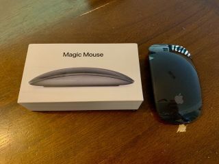 Apple Magic Mouse 2 - Rare - Black/space Grey Wireless Rechargeable Bluetooth