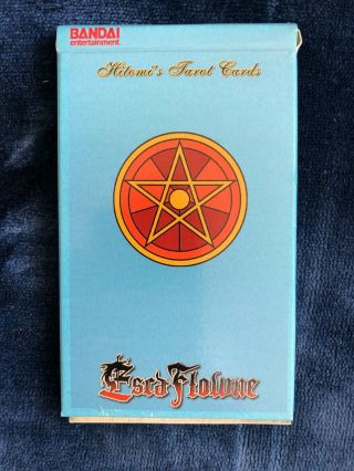 Bandai - Escaflowne - Tarot Cards - Rare Promotional Item - Complete Deck Of 26