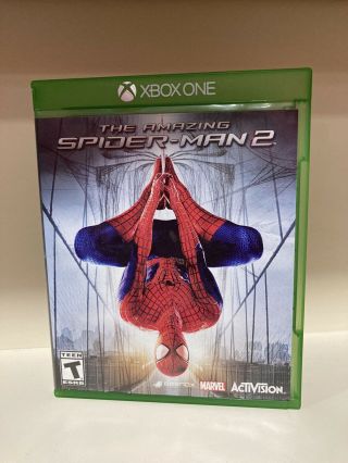 The Spider - Man 2 (xbox One,  2014) Rare Oop.  Case Doesn’t Latch Close.