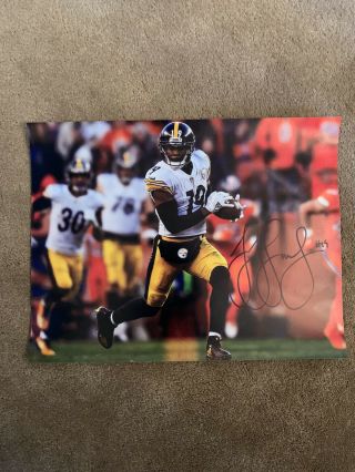 Juju Smith Schuster Autographed Photo Pittsburgh Steelers Rare Full Signature