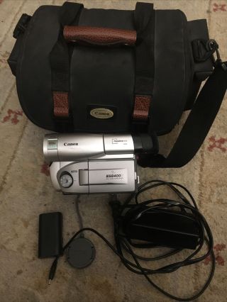 Canon Es8400v 8mm Hi - 8 Video Recorder Rare Shape Lqqk